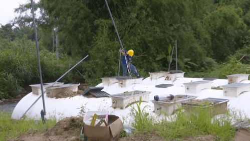 烈日下的堅(jiān)守 環(huán)保項(xiàng)目建設(shè)者揮汗如雨保進(jìn)度